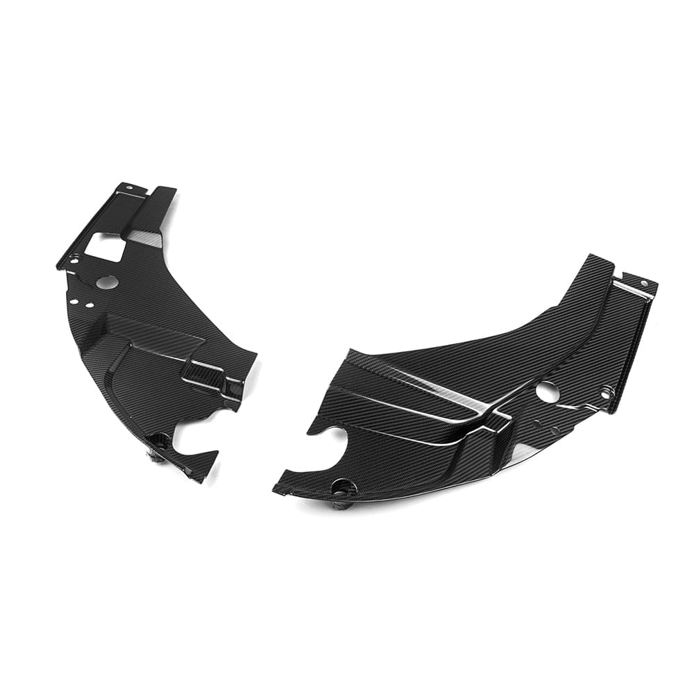 SOOQOO BMW M2 G87 Engine Bay Trim Set In Prepreg Carbon Fiber — product view 3