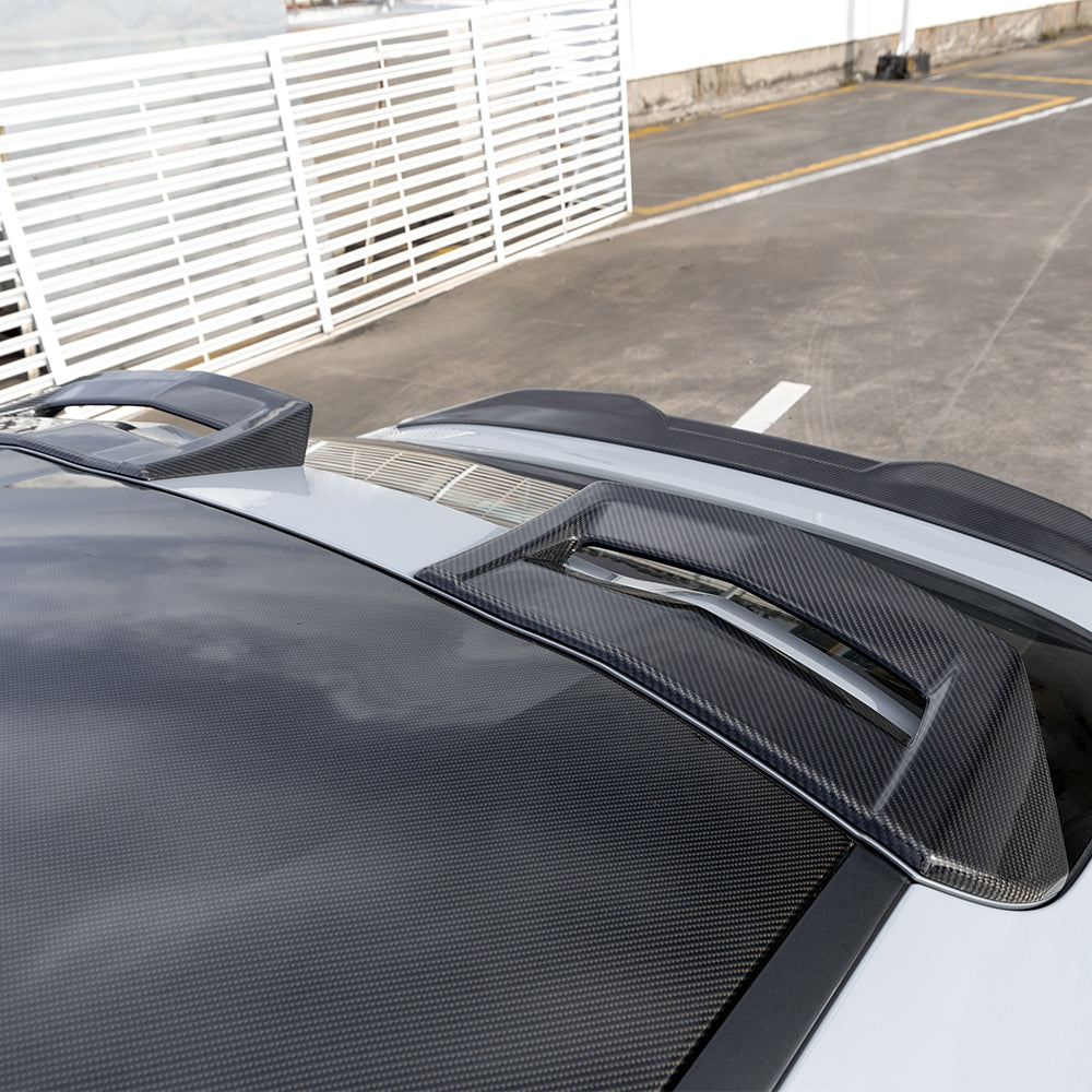 SOOQOO BMW X4M F98 Top Spoiler In Prepreg Carbon Fiber — product view 5