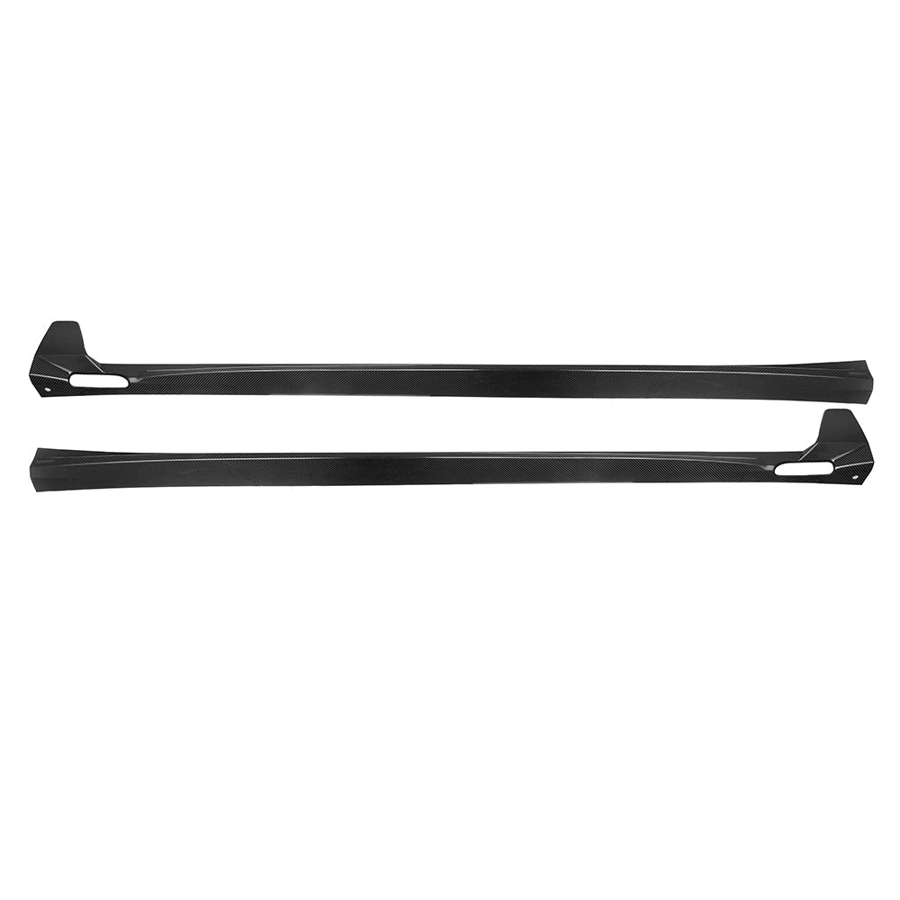 SOOQOO V2 BMW X3M F97 X4M F98 Side Skirt In Prepreg Carbon Fiber — product view 3