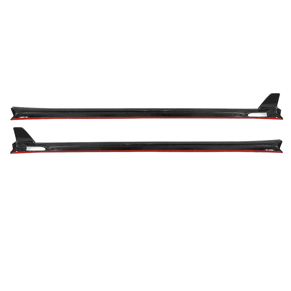 SOOQOO V2 BMW X3M F97 X4M F98 Side Skirt In Prepreg Carbon Fiber — product view 5