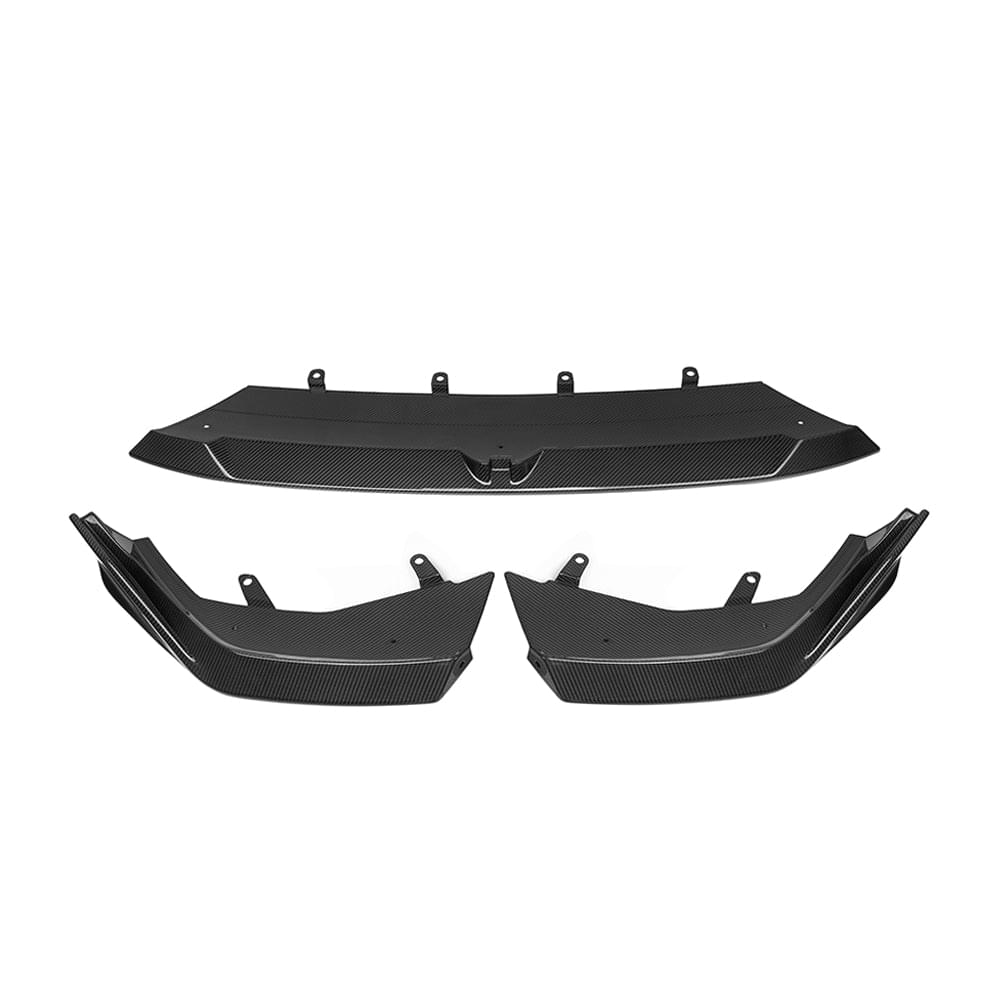 SOOQOO BMW 2 Series F74 Front Lip In Prepreg Carbon Fiber — product view 3