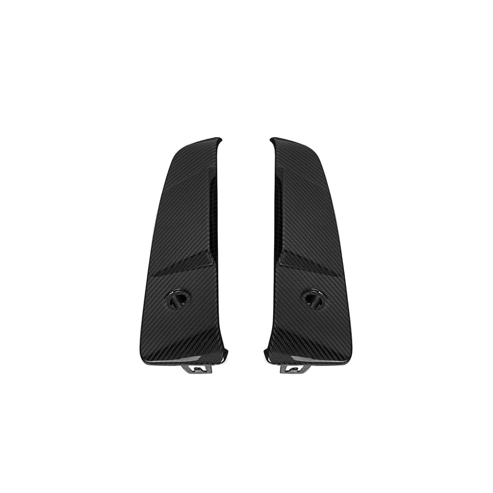 SOOQOO BMW X3 G45 Rear Bumper Inserts In Prepreg Carbon Fiber — product view 3