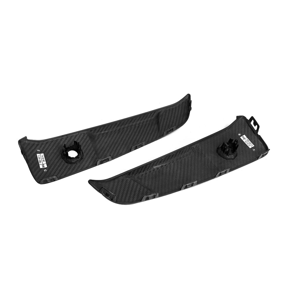 SOOQOO BMW X3 G45 Rear Bumper Inserts In Prepreg Carbon Fiber — product view 7