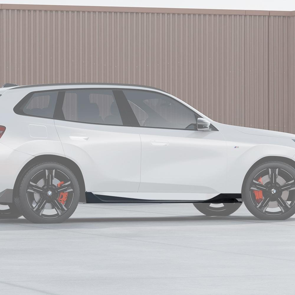 SOOQOO BMW X3 G45 Side Skirt In Prepreg Carbon Fiber — product view 4