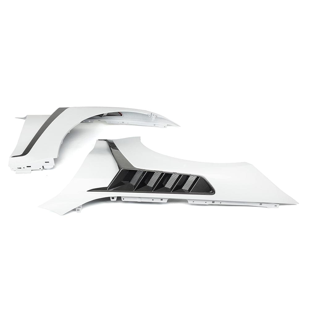SOOQOO BMW M4 G82 Side Fenders In White Primer Finish — product view 8