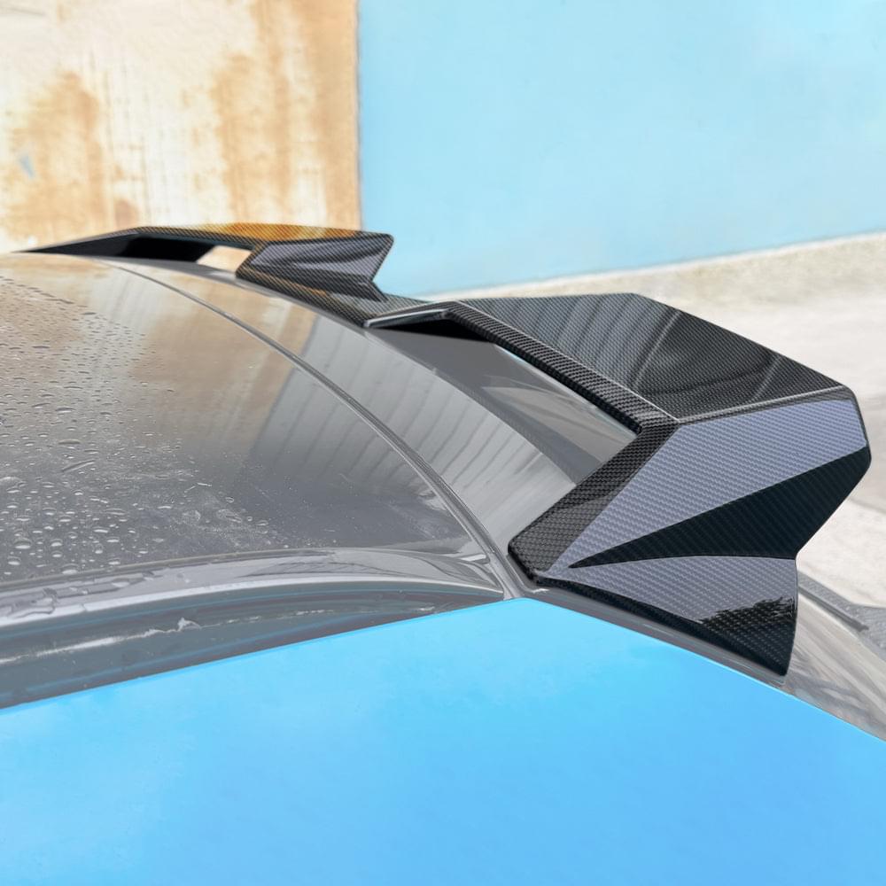 SOOQOO V2 BMW M3 G81 Top Spoiler In Prepreg Carbon Fiber — product view 2