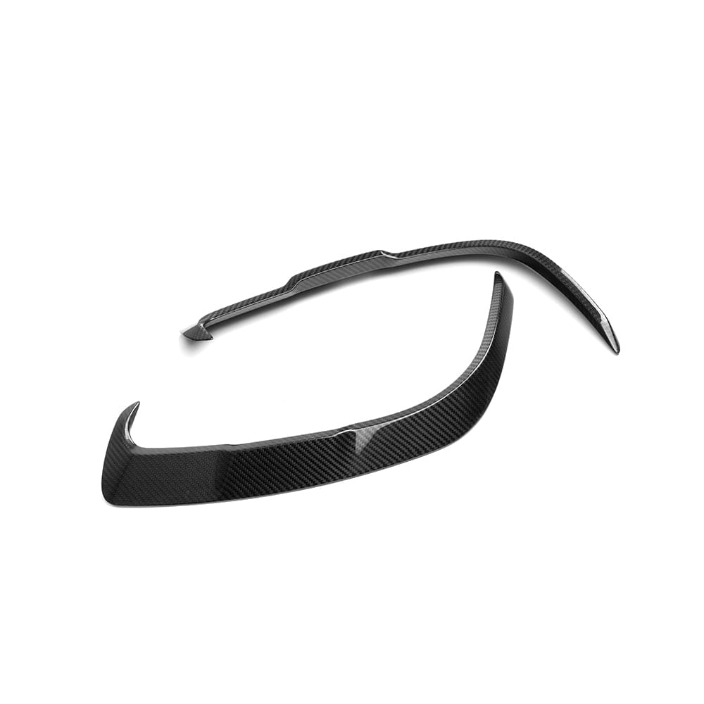 SOOQOO BMW Z4 G29 Rear Bumper Inserts In Prepreg Carbon Fiber — product view 7