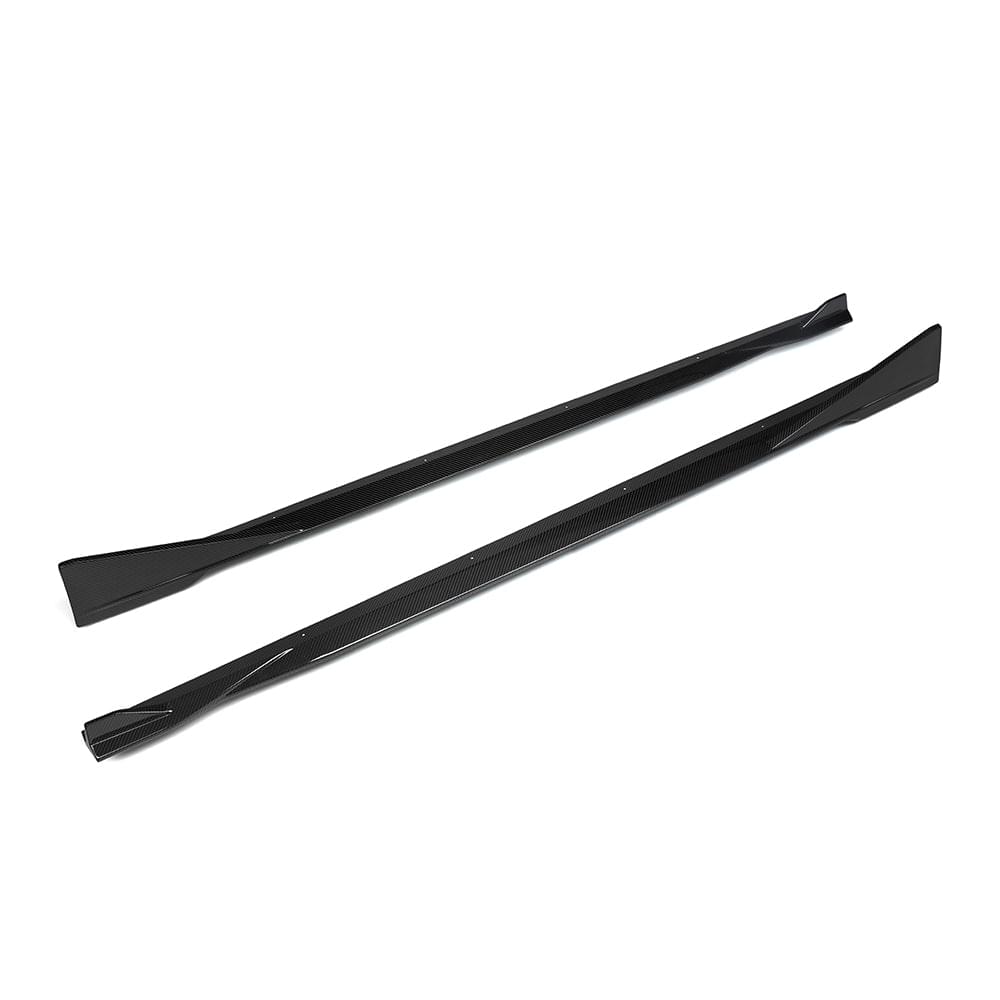 SOOQOO BMW Z4 G29 Side Skirt In Prepreg Carbon Fiber — product view 3