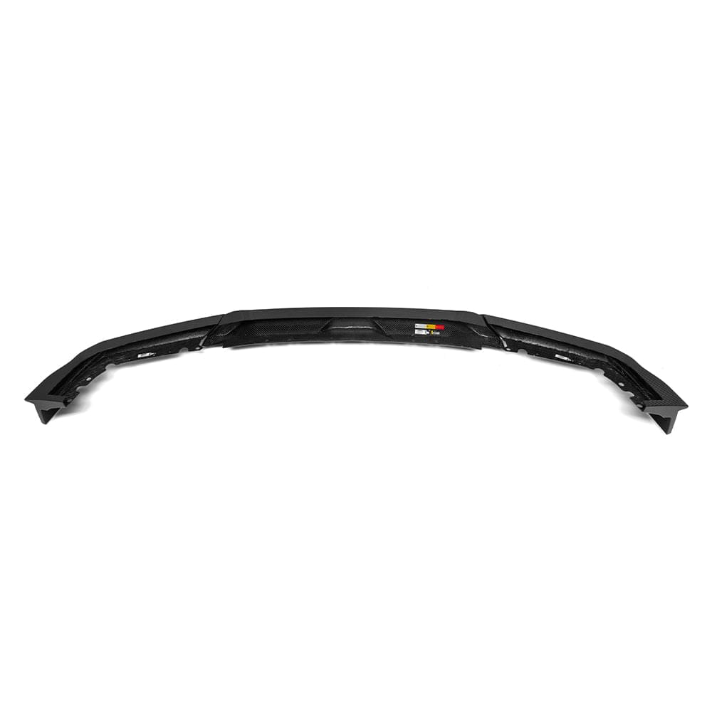 SOOQOO BMW X5M F95 Pre-LCI Front Lip In Prepreg Carbon Fiber — product view 3