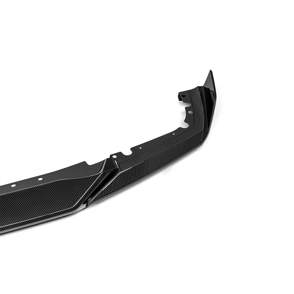SOOQOO BMW X5M F95 Pre-LCI Front Lip In Prepreg Carbon Fiber — product view 6