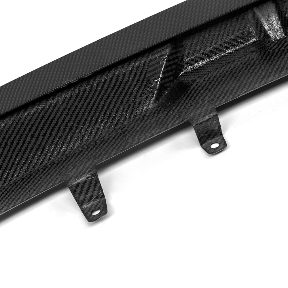SOOQOO BMW X7 G07 LCI Front Lip In Gloss Carbon — product view 7