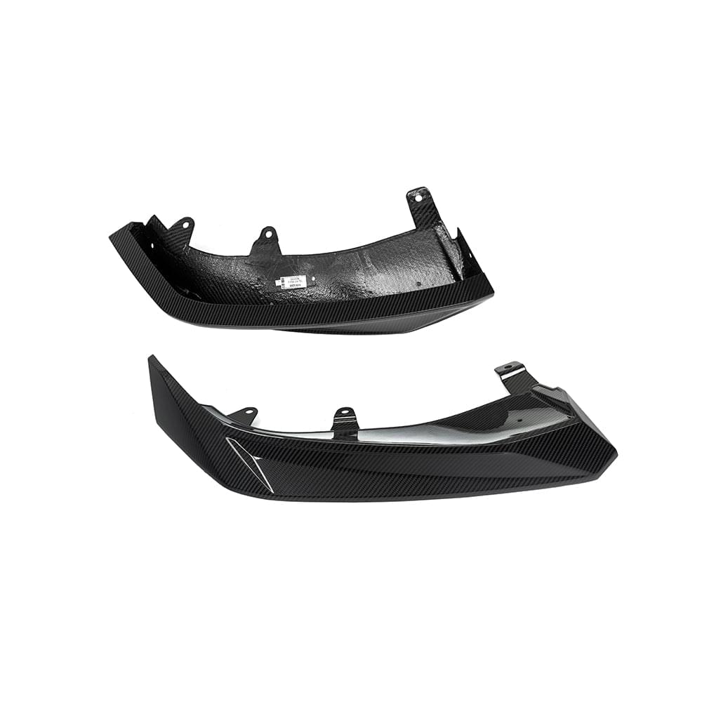 SOOQOO BMW X7 G07 LCI Front Lip In Gloss Carbon — product view 6