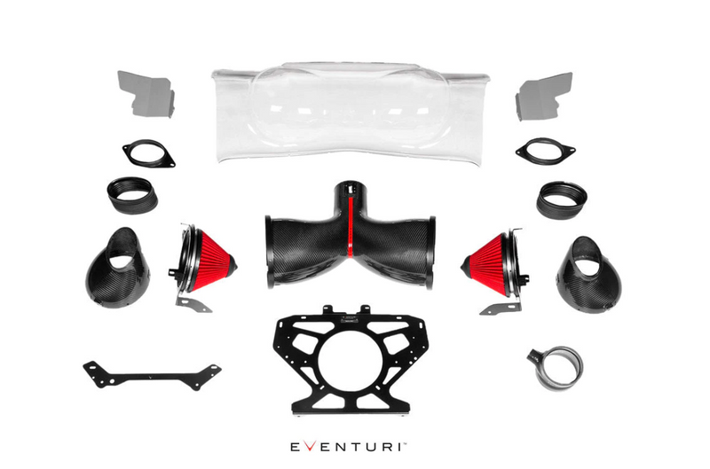 Eventuri Chevrolet C8 Corvette Hard-Top Convertible Black Carbon Intake System - COLORADO N5X