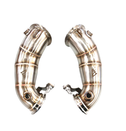 MAD BMW F90 M5 F92 M8 FATBOY Primary Downpipes S63R