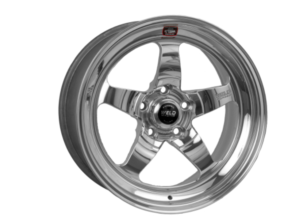 Weld S71 18x8 / 5x120mm BP / 5.1in. BS Polished Wheel (High Pad) - Non-Beadlock - COLORADO N5X