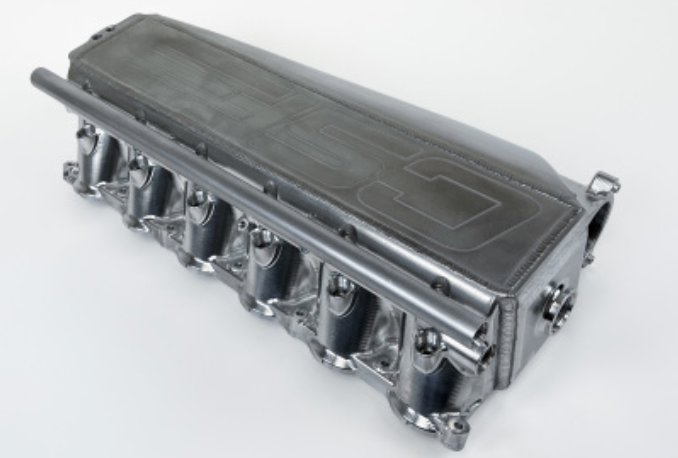 CSF Gen 2 B58 Race X Charge-Air-Cooler Manifold - Raw Billet Aluminum Finish