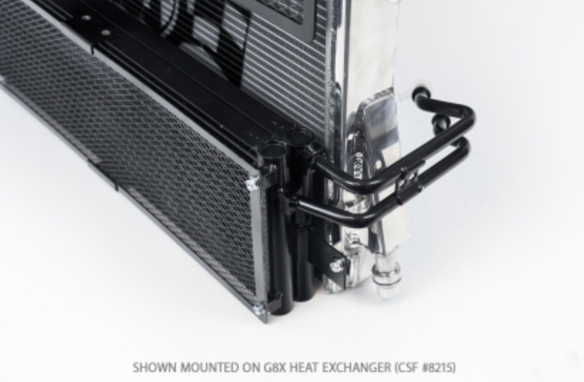 CSF BMW M3/M4 (G8X) Transmission Oil Cooler w/ Rock Guard - COLORADO N5X