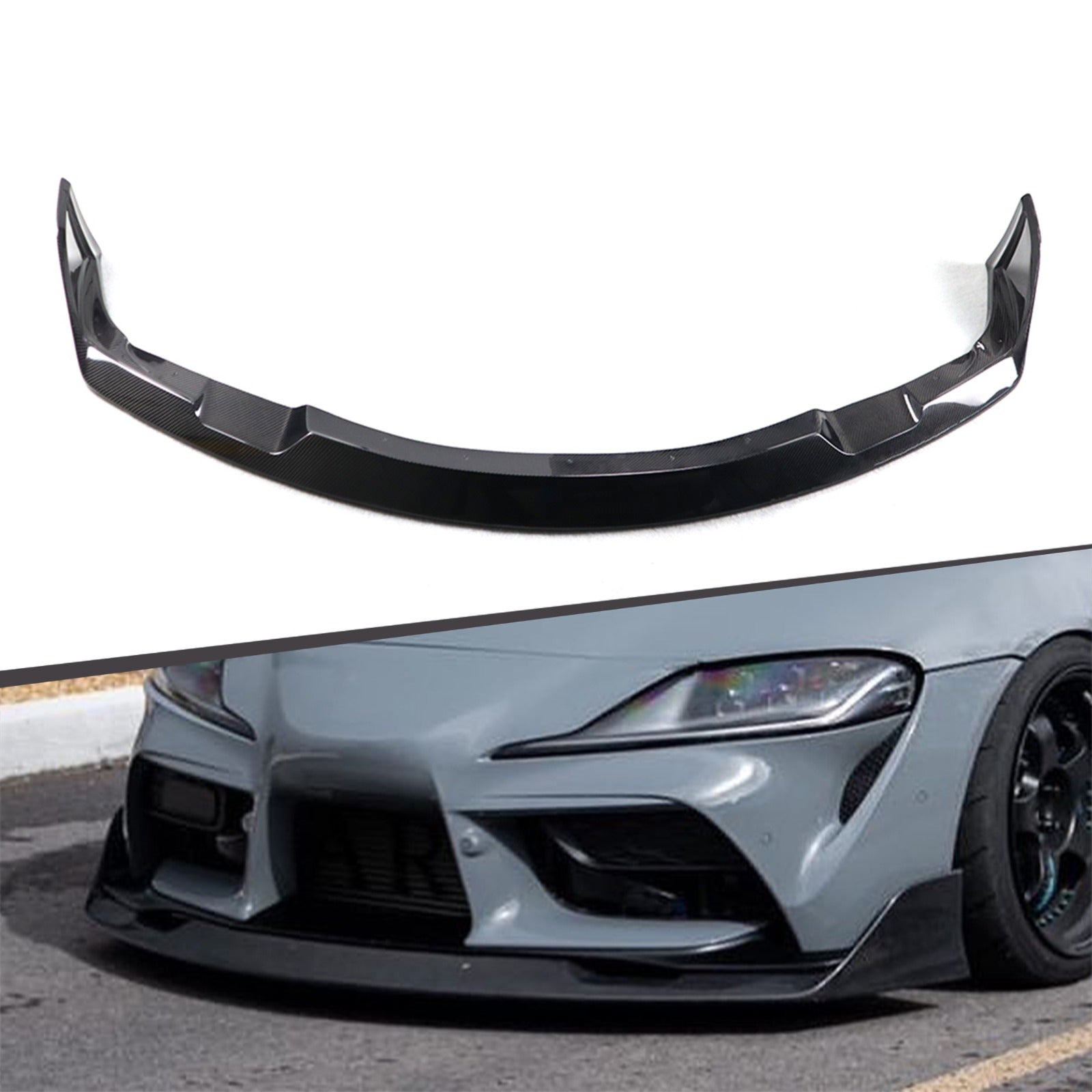 Toyota Supra A90 Aimgain Carbon Fiber 1pc Lip