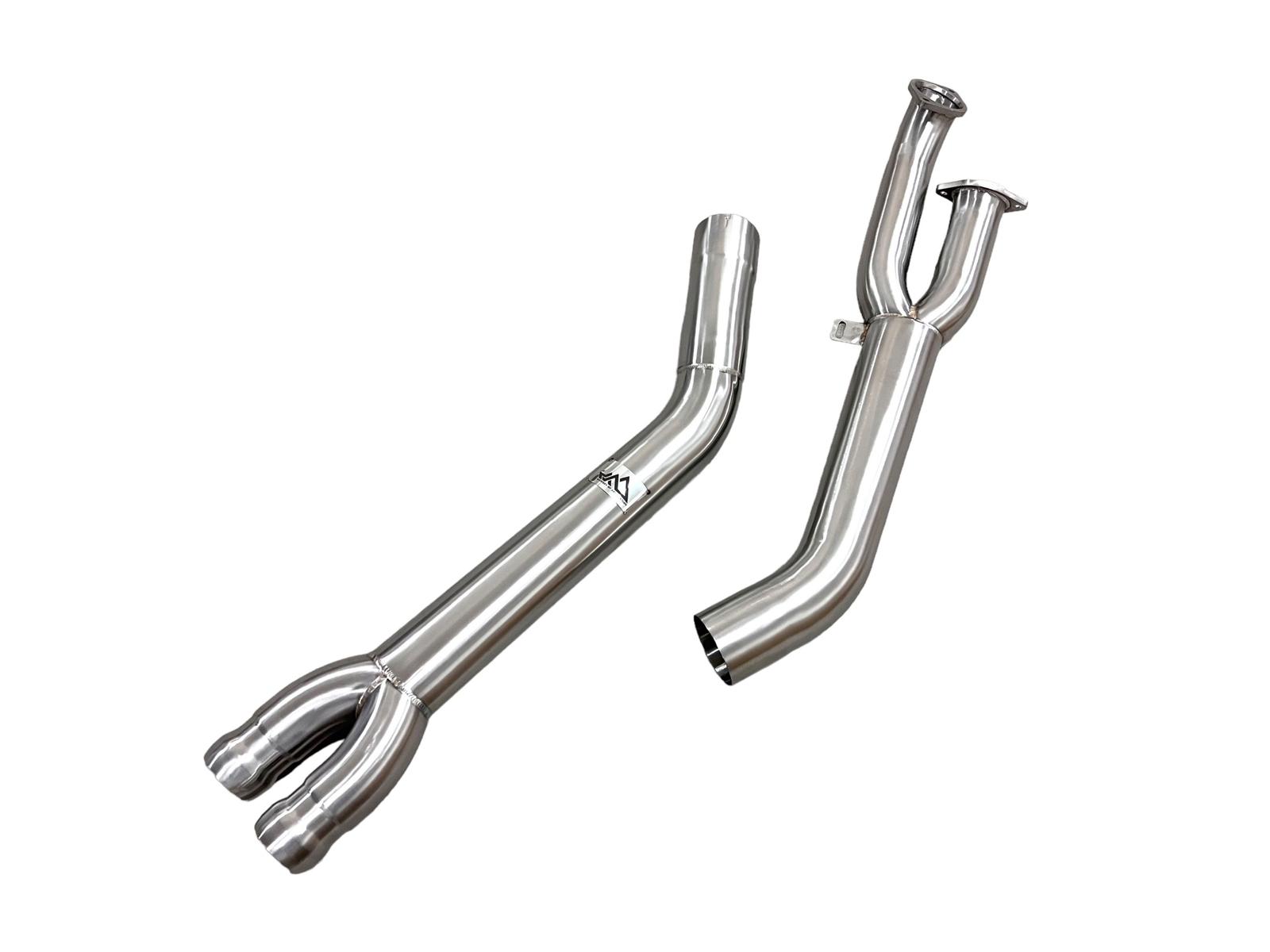 MAD BMW G8x M3 M4 S58 Single Midpipe (Brace Included)