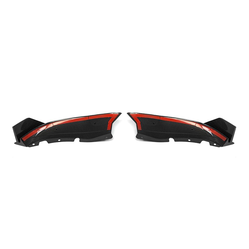 SOOQOO BMW X5 G05 PRE-LCI Front Lip In Prepreg Carbon Fiber — product view 4