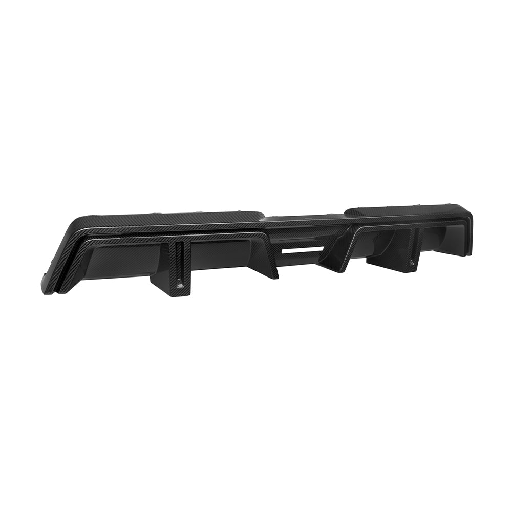 SOOQOO BMW XM G09 Rear Diffuser in Gloss Carbon — product view 9