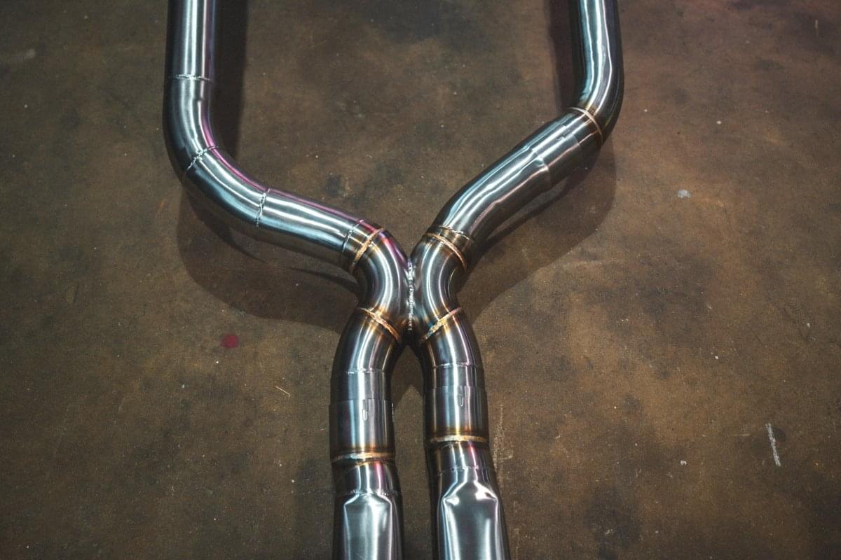 Alpina B8 / BMW G16 M850i Valved Sport Exhaust System.