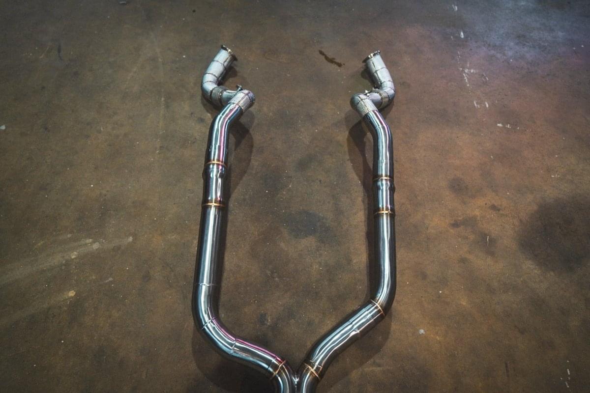 Alpina B8 / BMW G16 M850i Valved Sport Exhaust System.
