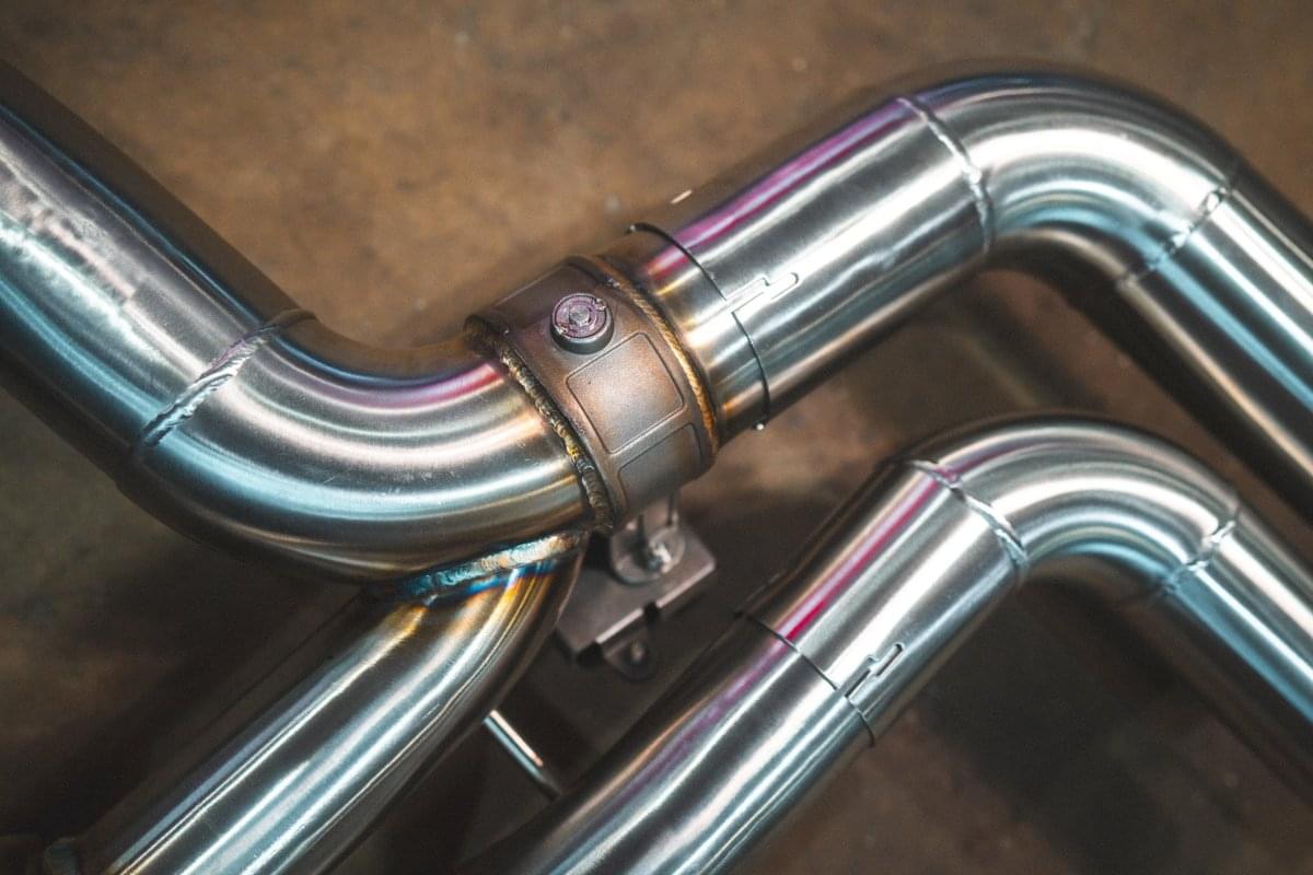Alpina B8 / BMW G16 M850i Valved Sport Exhaust System.
