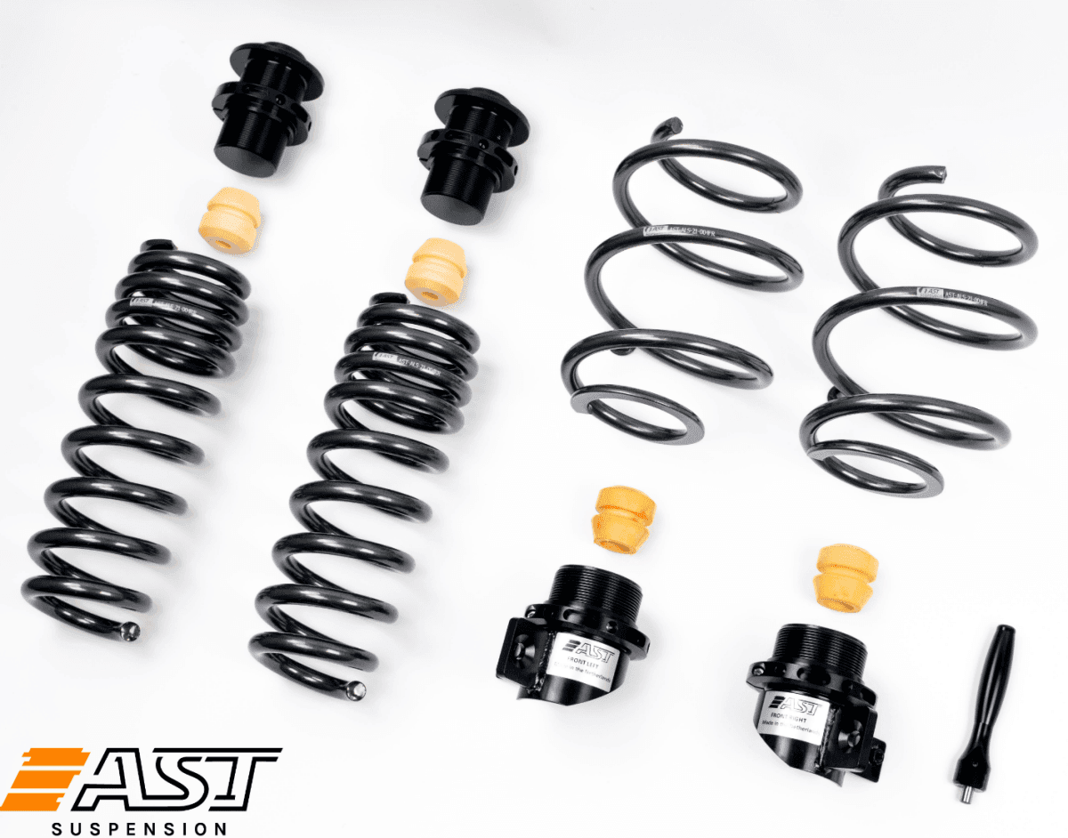 AST BMW G87 M2 / G80 M3 / G82 M4 Adjustable Lowering Springs.