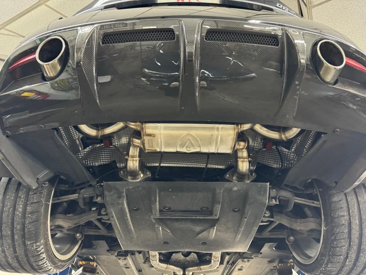 Aston Martin DBS V12 Valved Sport Exhaust System.