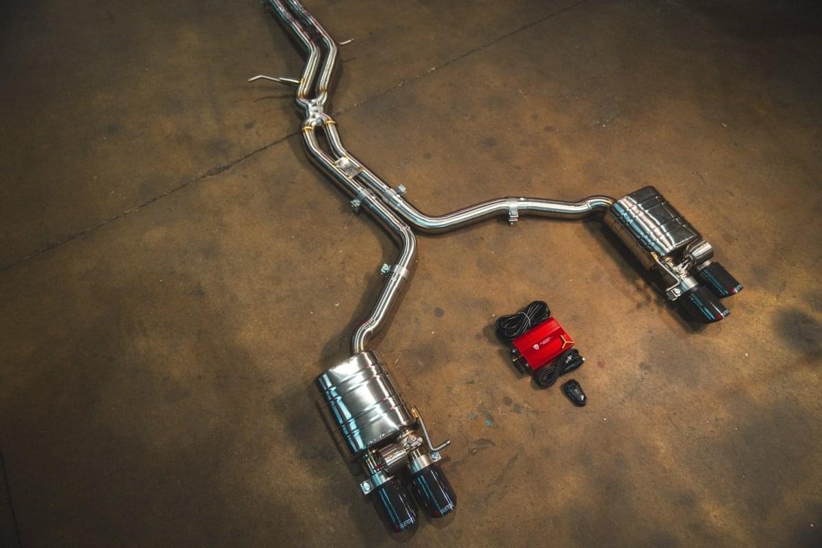 Audi B8 / B8.5 S4 / S5 Valved Sport Exhaust System.