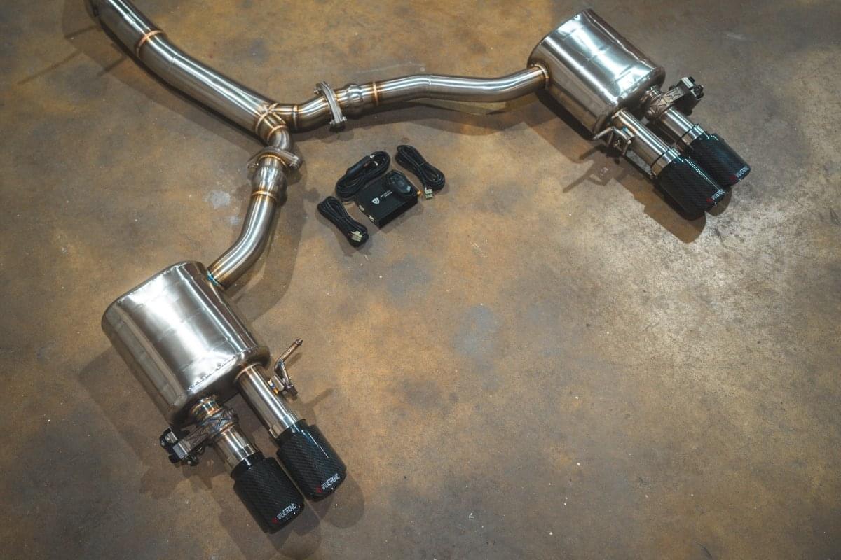 Audi B9 S4 / S5 Valved Sport Exhaust System.