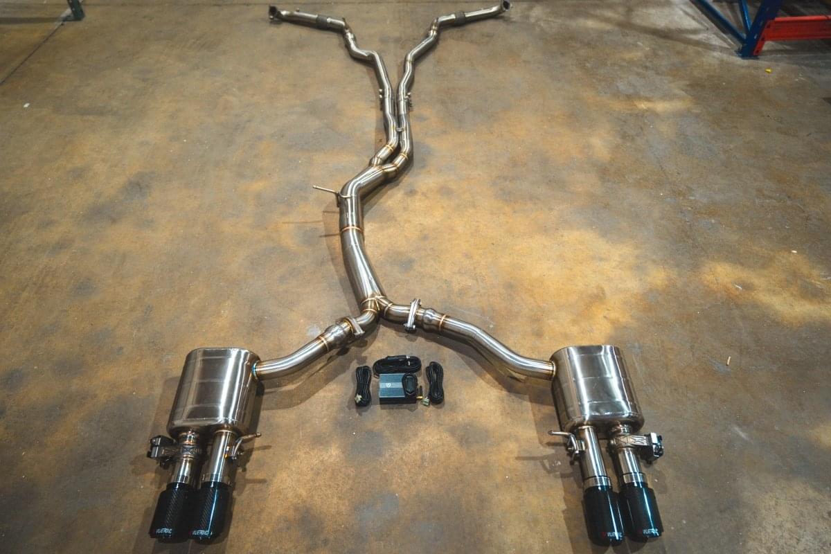 Audi B9 S4 / S5 Valved Sport Exhaust System.