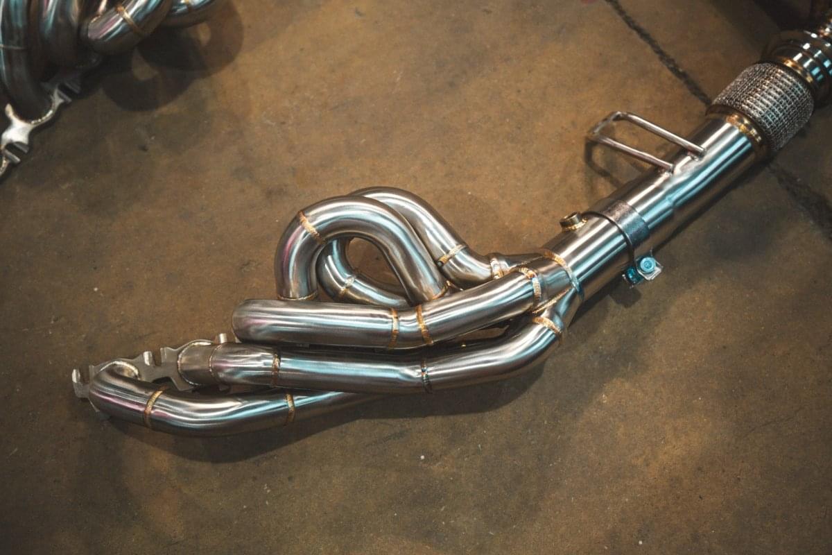 Audi R8 Valved Sport Exhaust System.
