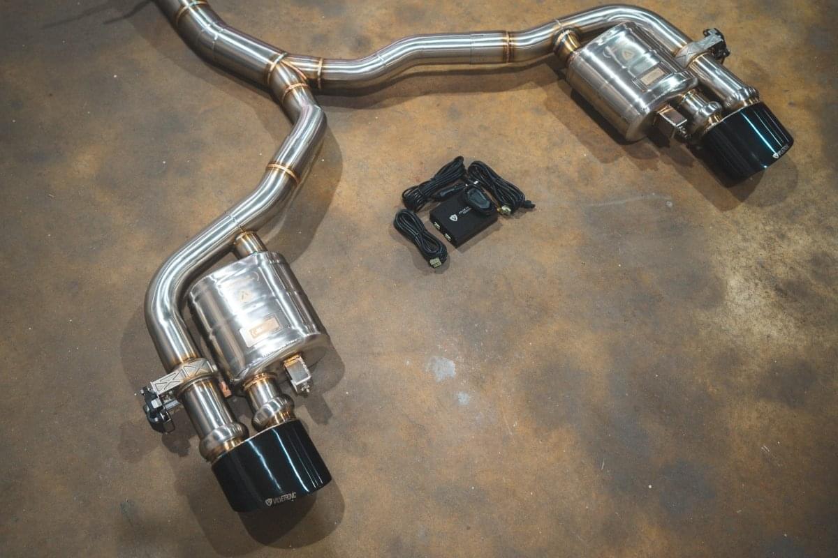 Audi RS5 B9 Valved Sport Exhaust System.
