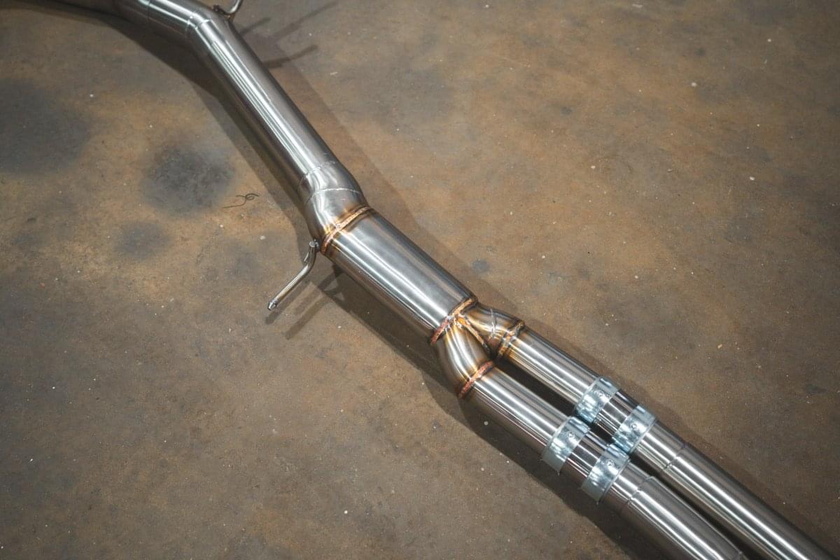 Audi RS5 B9 Valved Sport Exhaust System.