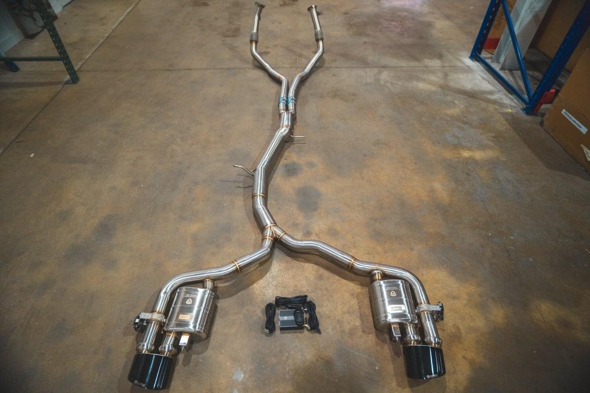 Audi RS5 B9 Valved Sport Exhaust System.