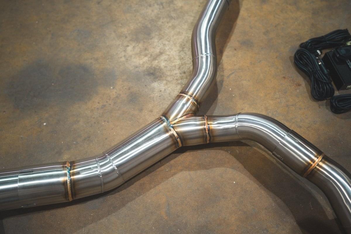 Audi RS5 B9 Valved Sport Exhaust System.