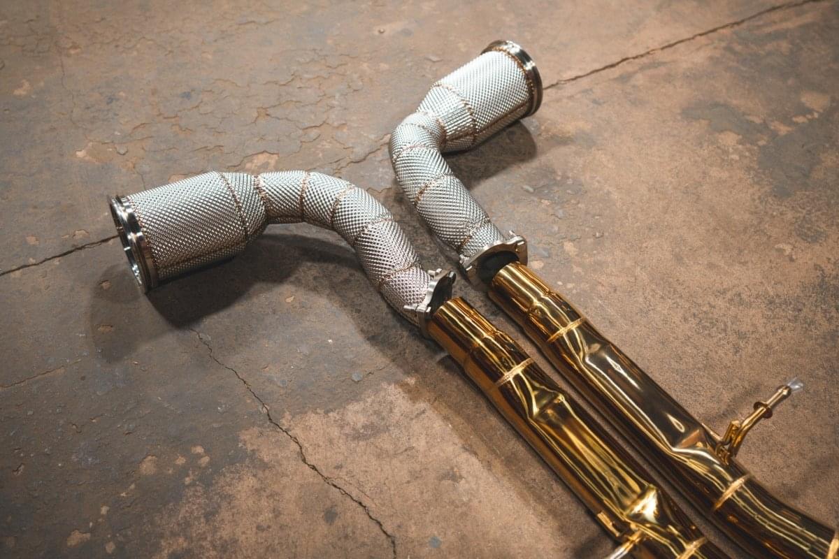 AUDI RSQ8 Valved Sport Exhaust system.