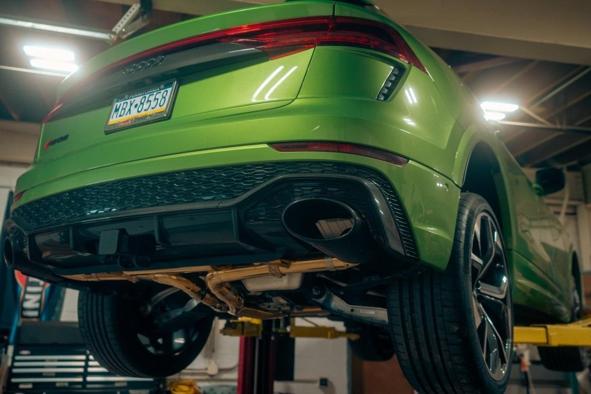 AUDI RSQ8 Valved Sport Exhaust system.