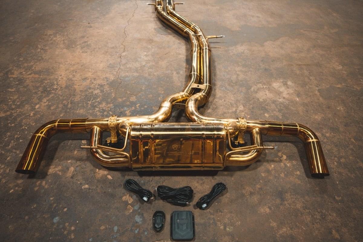 AUDI RSQ8 Valved Sport Exhaust system.