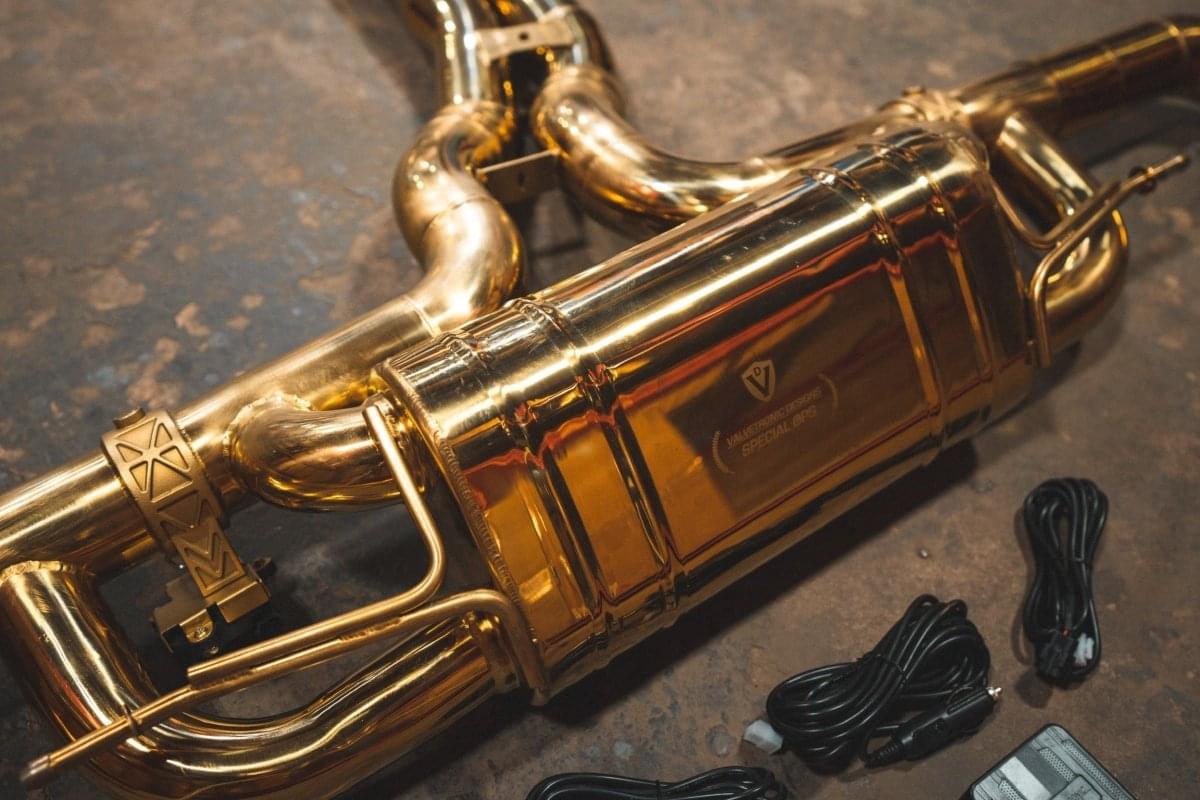 AUDI RSQ8 Valved Sport Exhaust system.