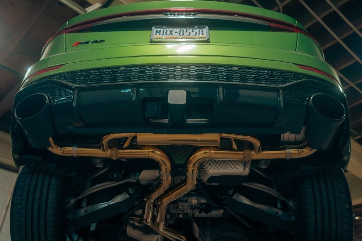 AUDI RSQ8 Valved Sport Exhaust system.