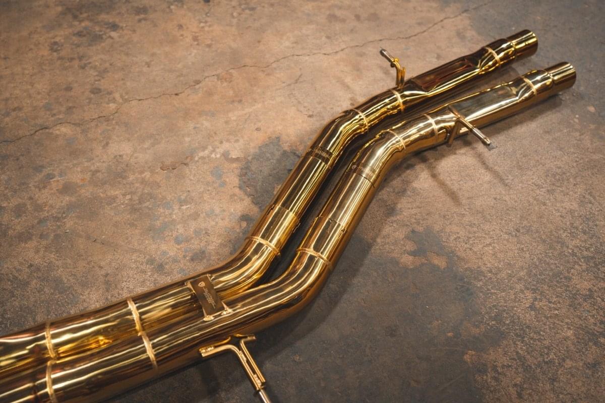 AUDI RSQ8 Valved Sport Exhaust system.