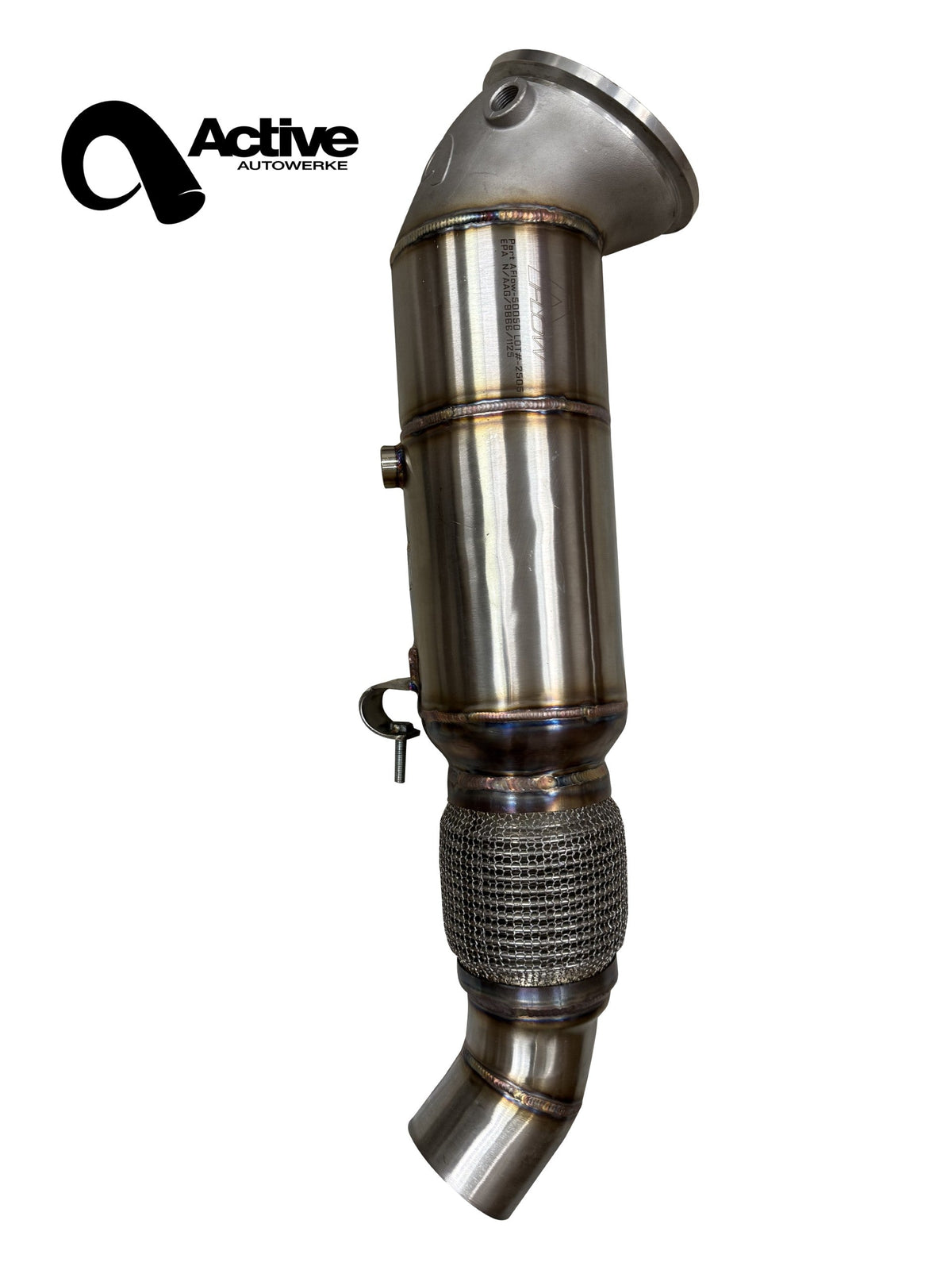 Active Autowerke BMW B58N X5-40i X3-40i X7-40i 540i 640i 740i GESI Catted Downpipe (2025 and newer).