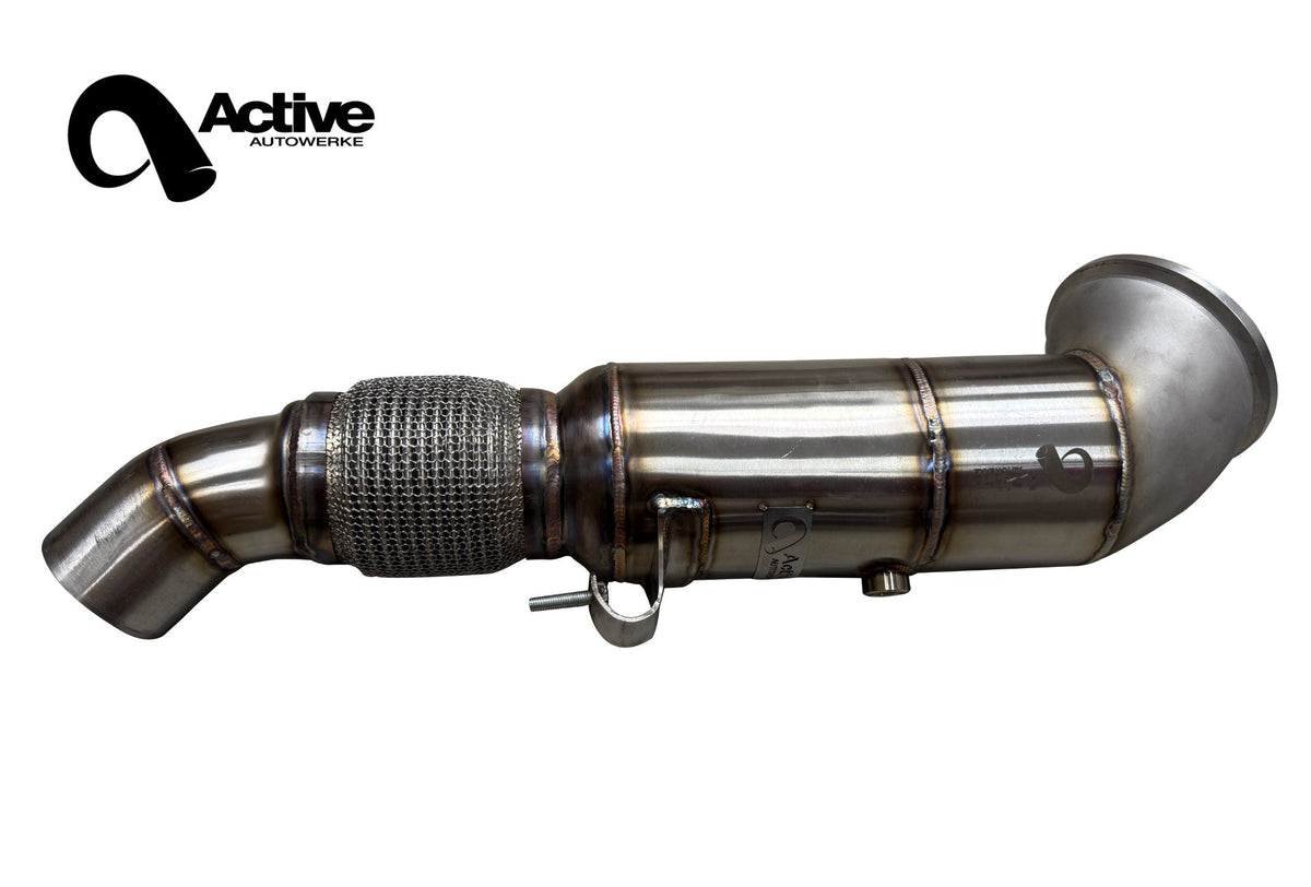 Active Autowerke BMW B58N X5-40i X3-40i X7-40i 540i 640i 740i AFlow Catted Downpipe (2025 and newer).