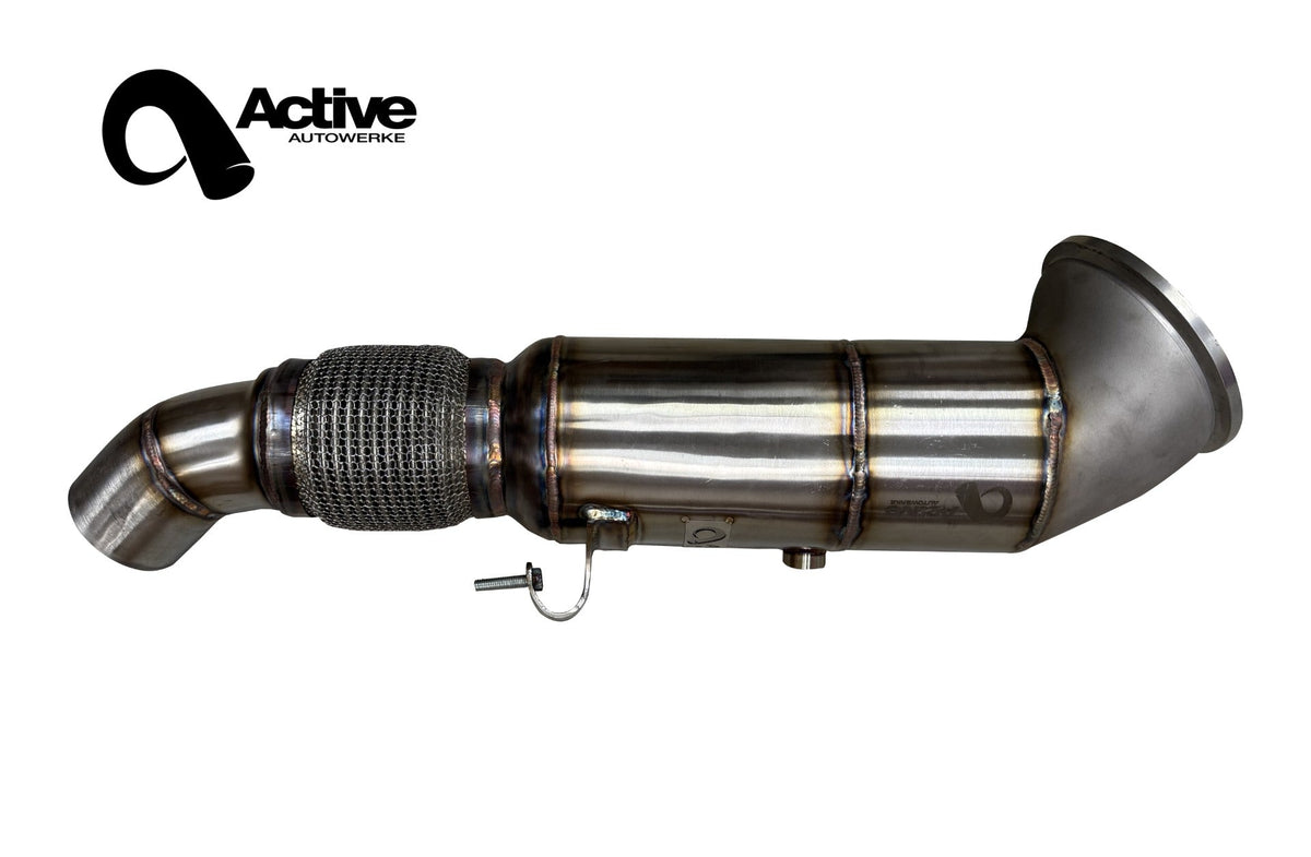Active Autowerke BMW B58N X5-40i X3-40i X7-40i 540i 640i 740i AFlow Catted Downpipe (2025 and newer).