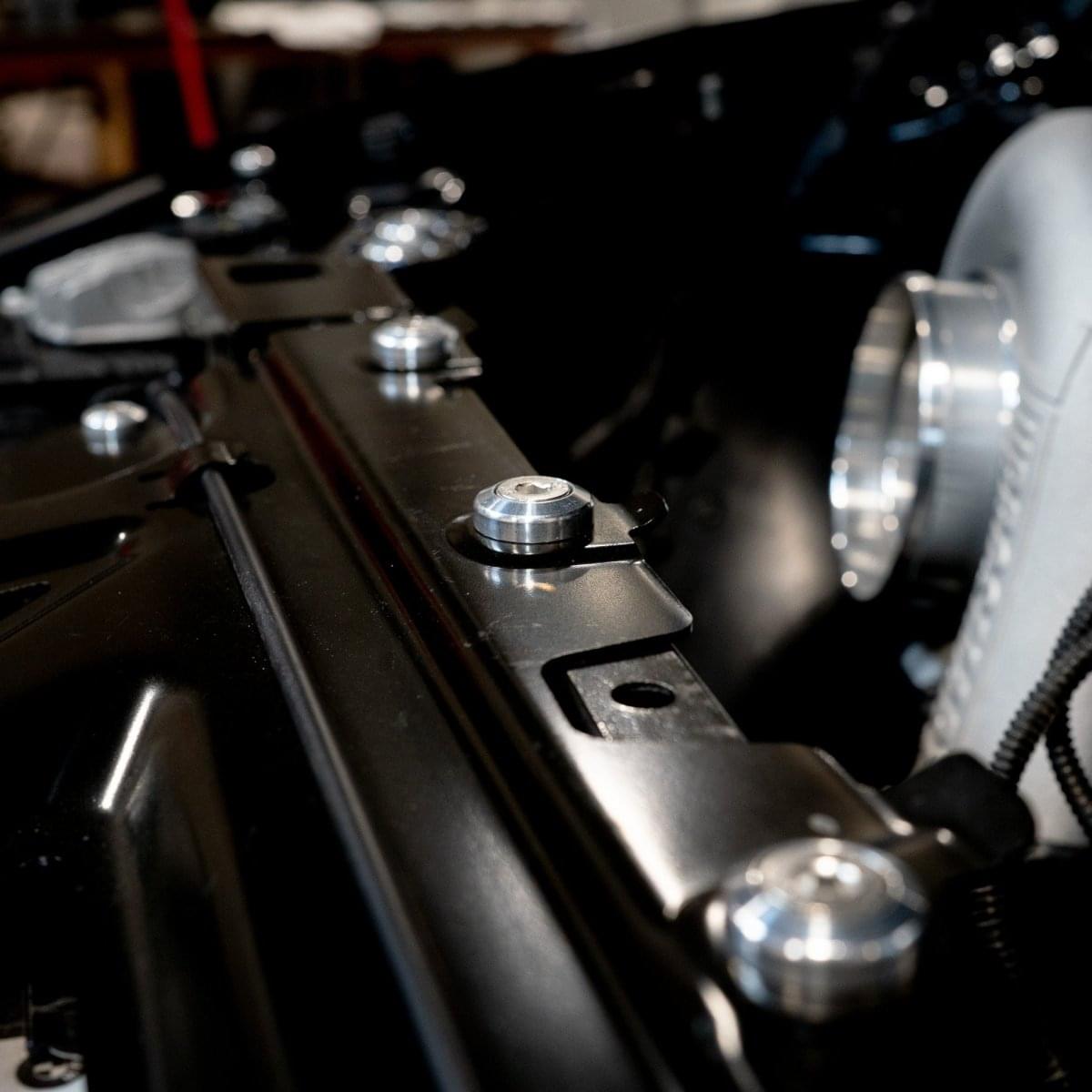 BMR M Lite (G Series) Low Profile Engine Bay Hardware Kit.