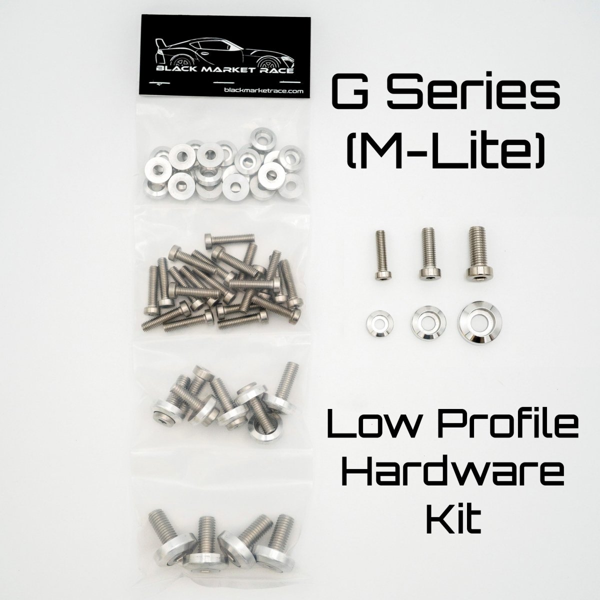 BMR M Lite (G Series) Low Profile Engine Bay Hardware Kit - COLORADO N5X