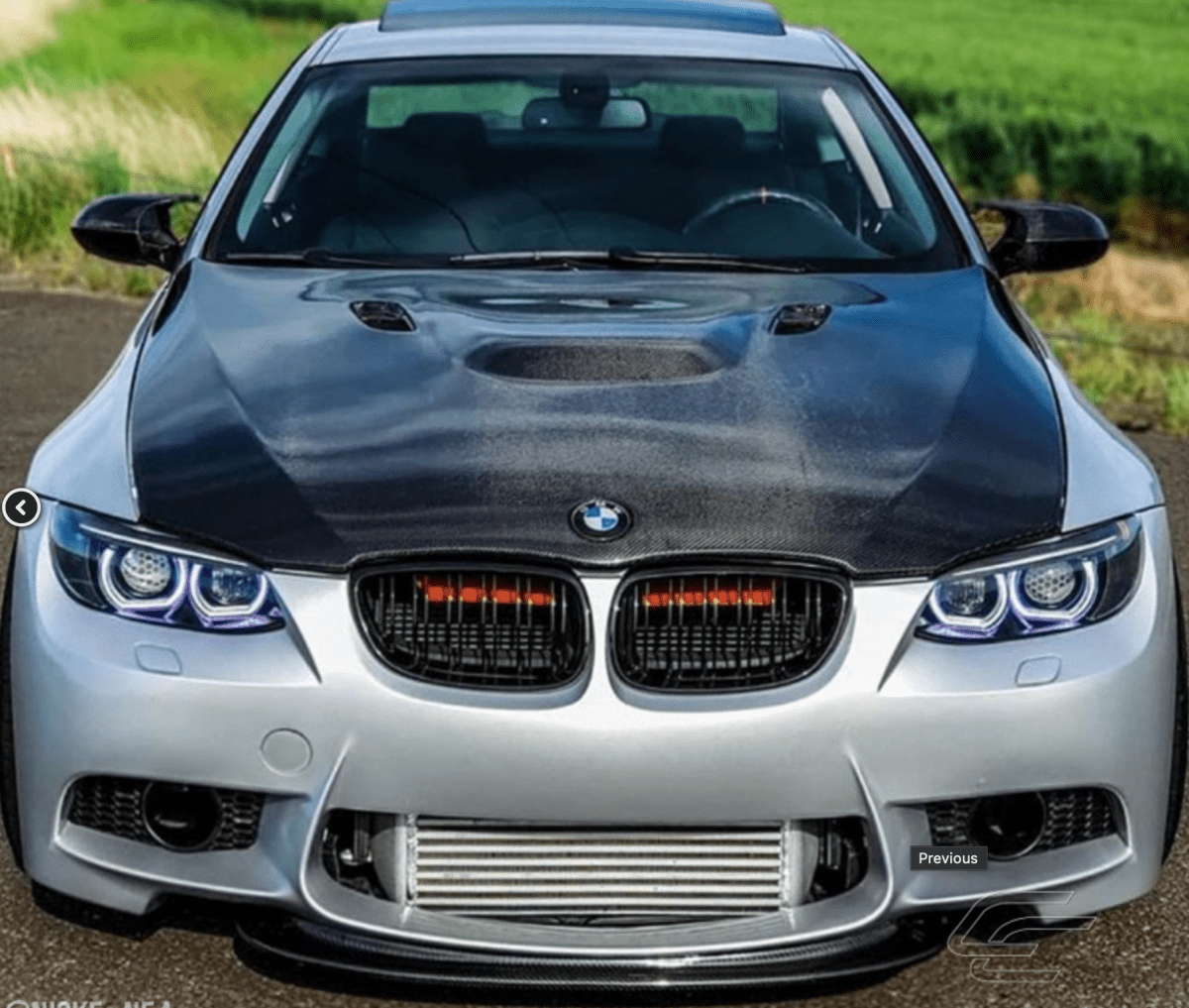 BMW 3 Series E92 Carbon M3 Look Hood.